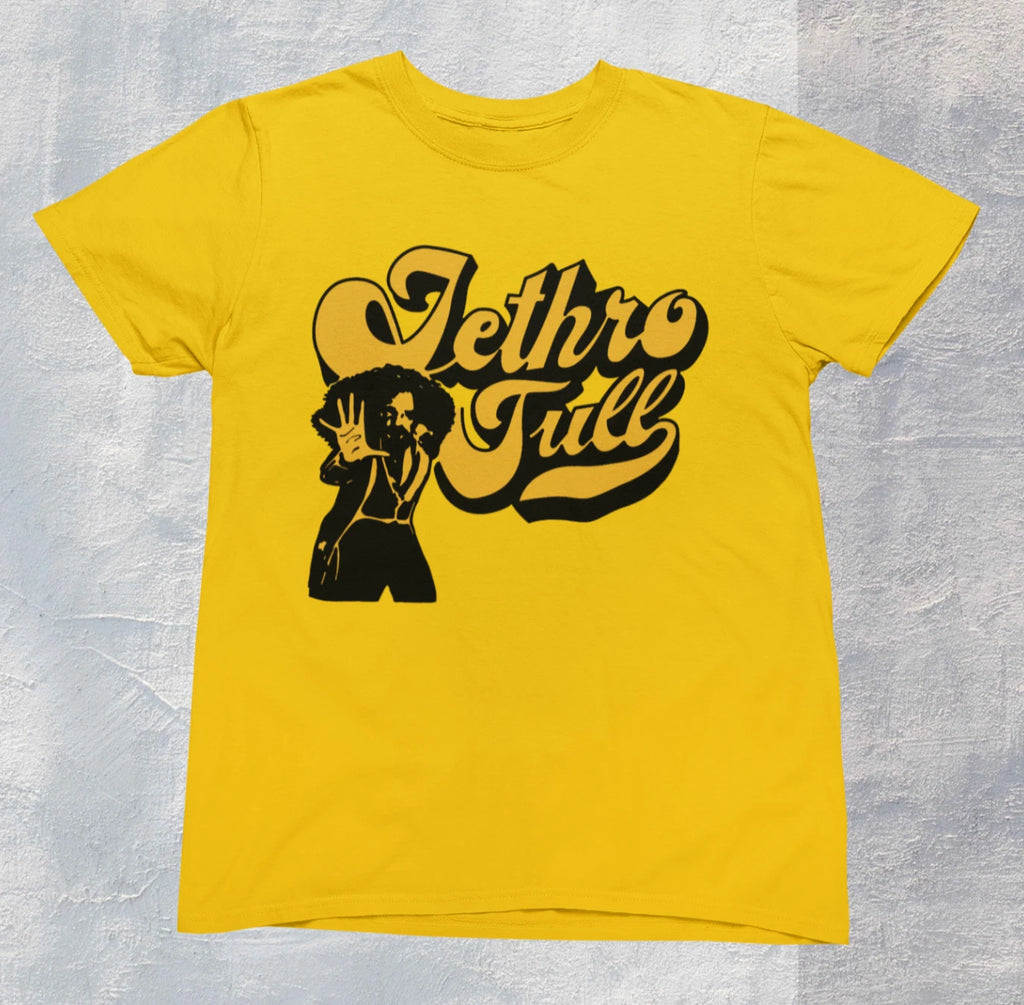 Jethro Tull T shirt / %100 Premium Cotton
