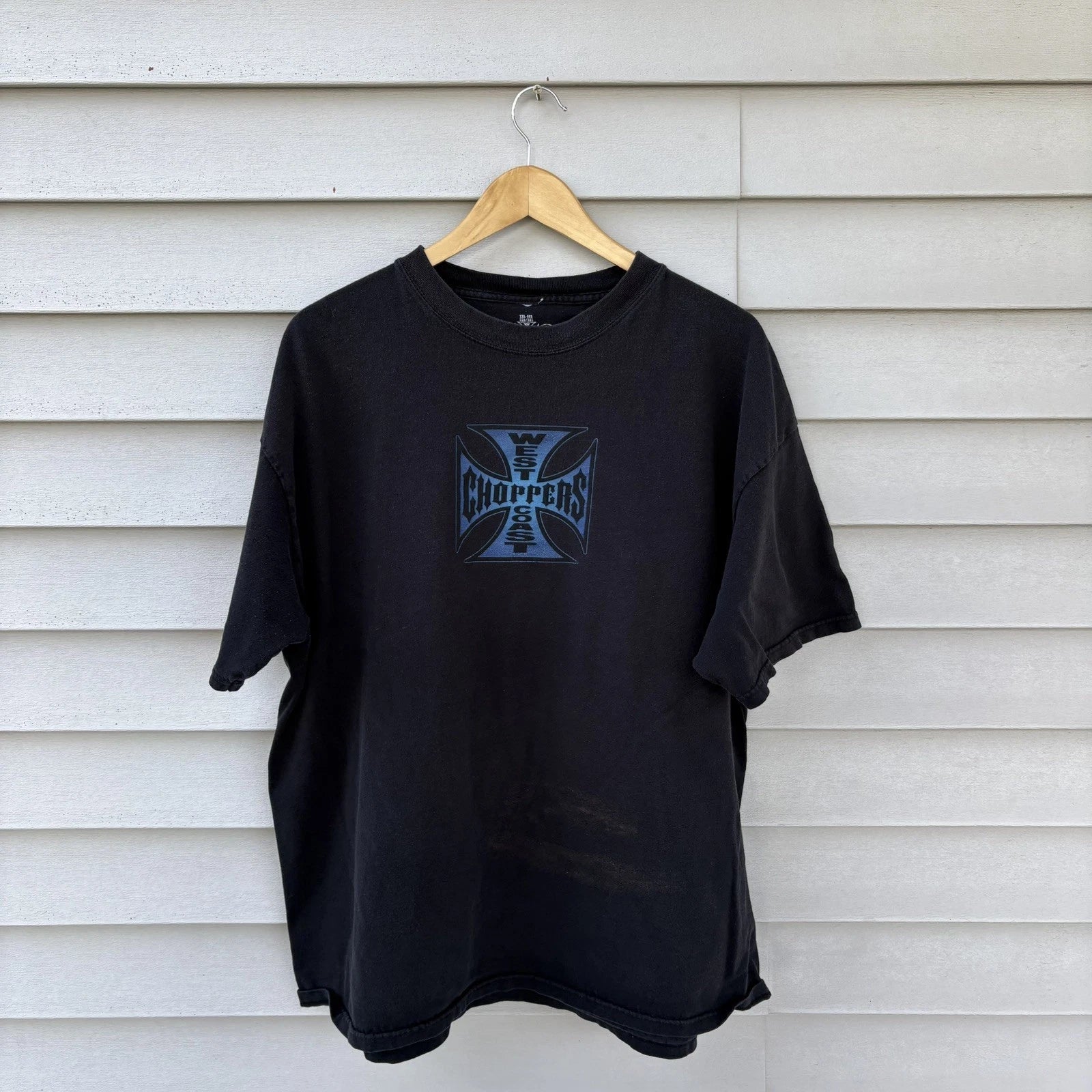 Vintage y2k West Coast Choppers Motorcycle Shirt Size XL 90s 2000s