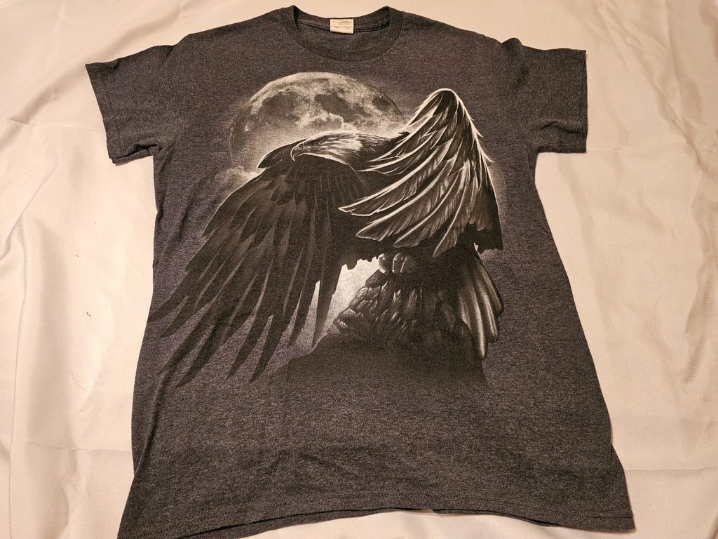 Gildan Bald Eagle Shirt - Adult Size Small