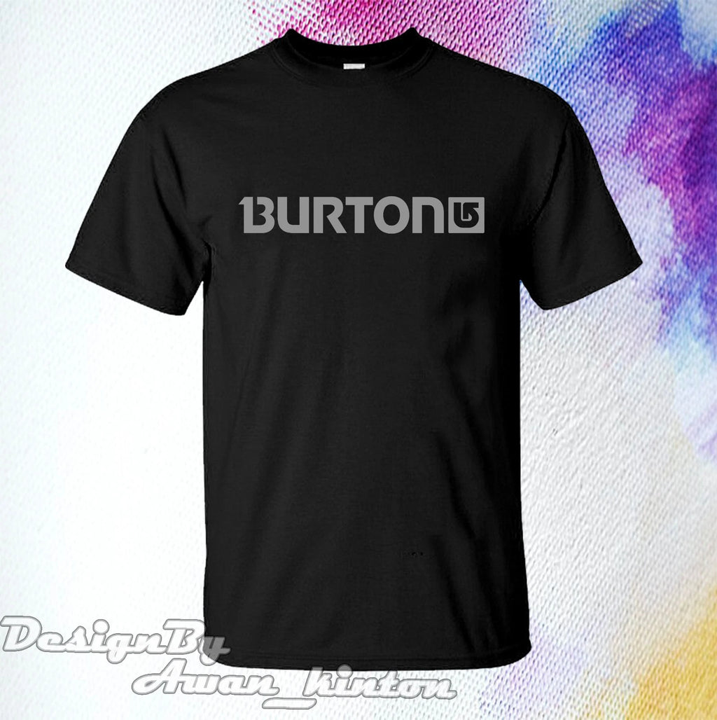 Tshirt New Burton Ski Funny Logo Shirt Made In Usa