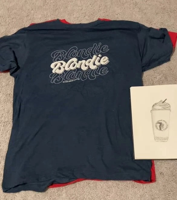 Retro Blondie Seven Brew Coffee Logo Gift For Fans Unisex S-5XL Shirt MK112