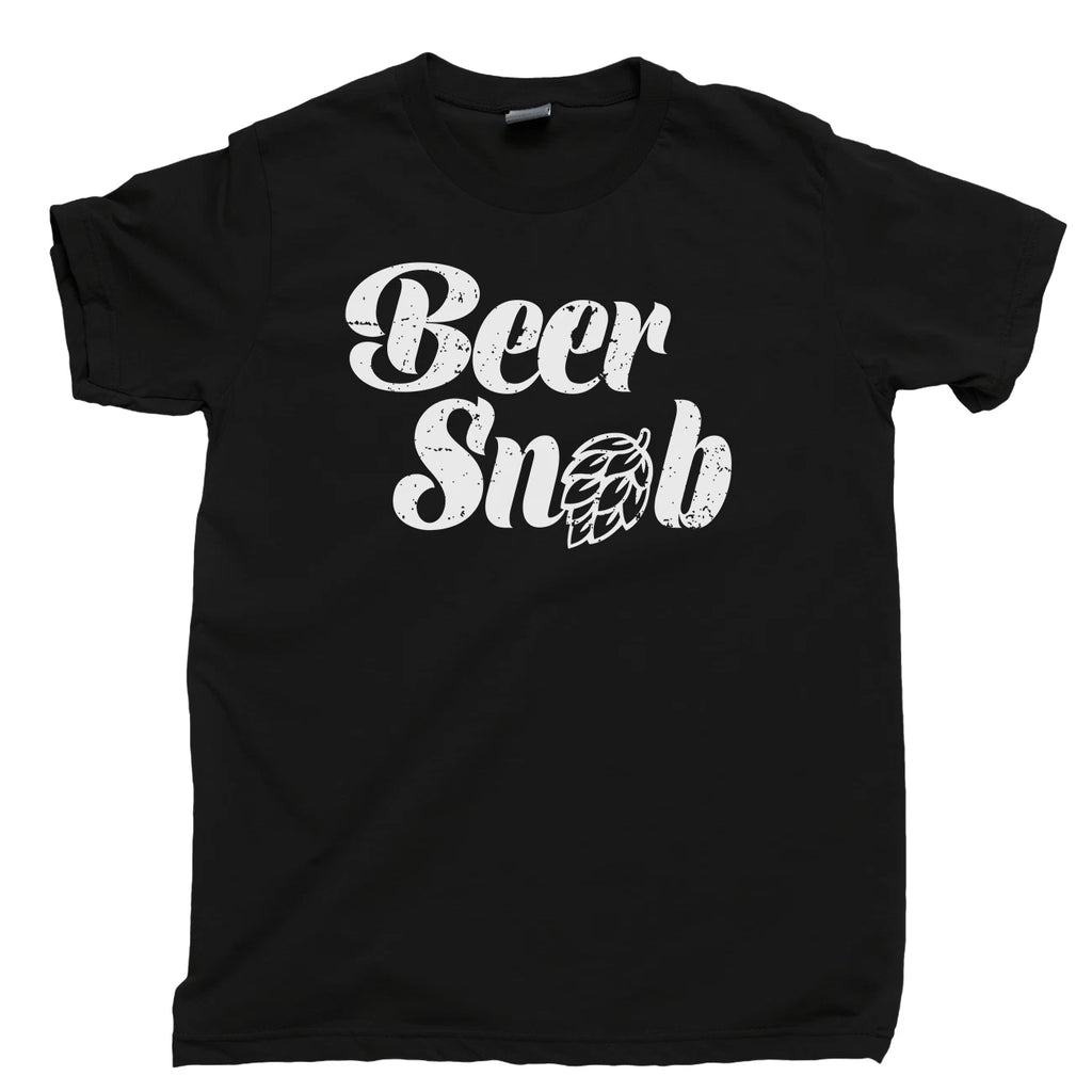 BEER SNOB T Shirt Craft Beer Triple IPA Porter Stout Belgian Sour Ale Hops Tee