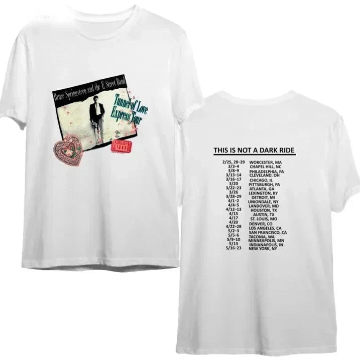 Vintage 1988 Bruce Springsteen Tunnel of Love Express Tour T-shirt