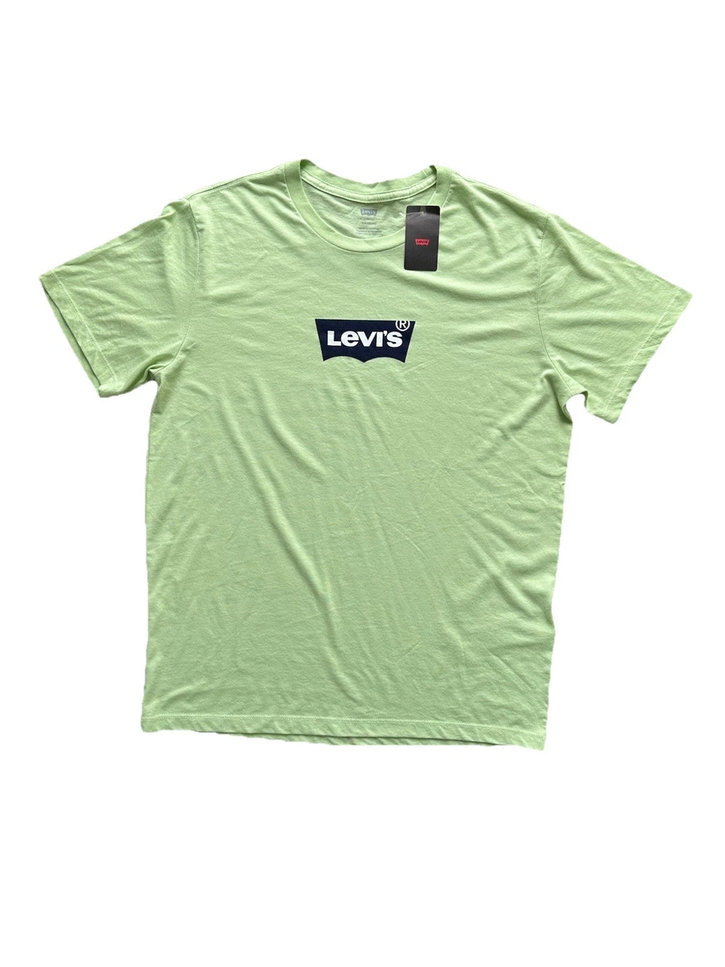 Genuine LEVIS Mens T-shirt Classic Graphic Green  T-shirt