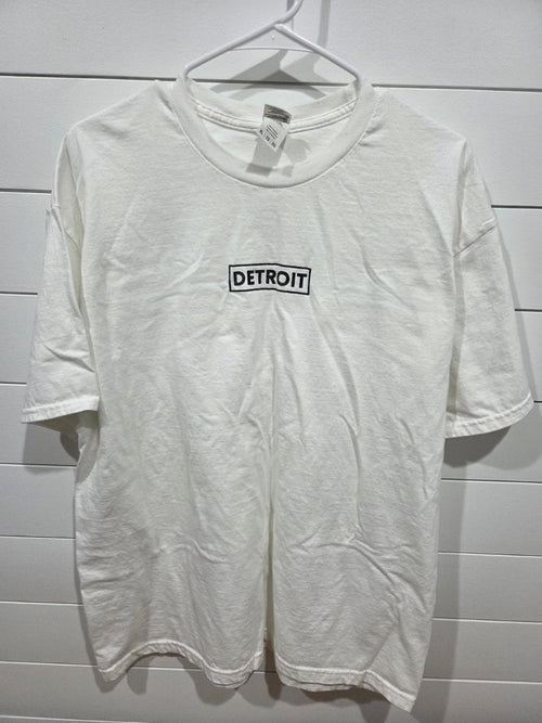 "Detroit" T-Shirt XL Minimalistic Heavy Cotton