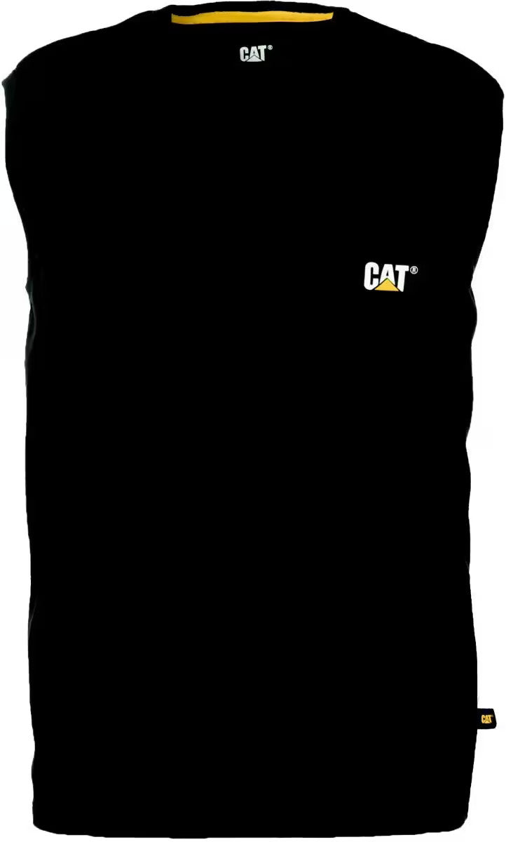 Caterpillar Men Trademark Sleeveless Pocket Tee T Shirt