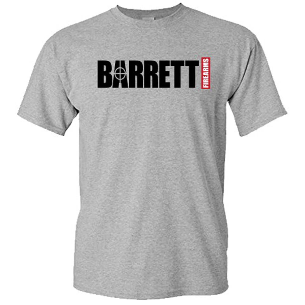 BARRETT Guns Firearms Men's Gray S to 5XL