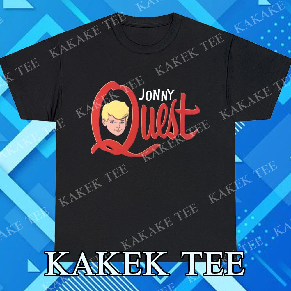 New Classic Jonny Quest Logo T-Shirt Funny Size S to 5XL