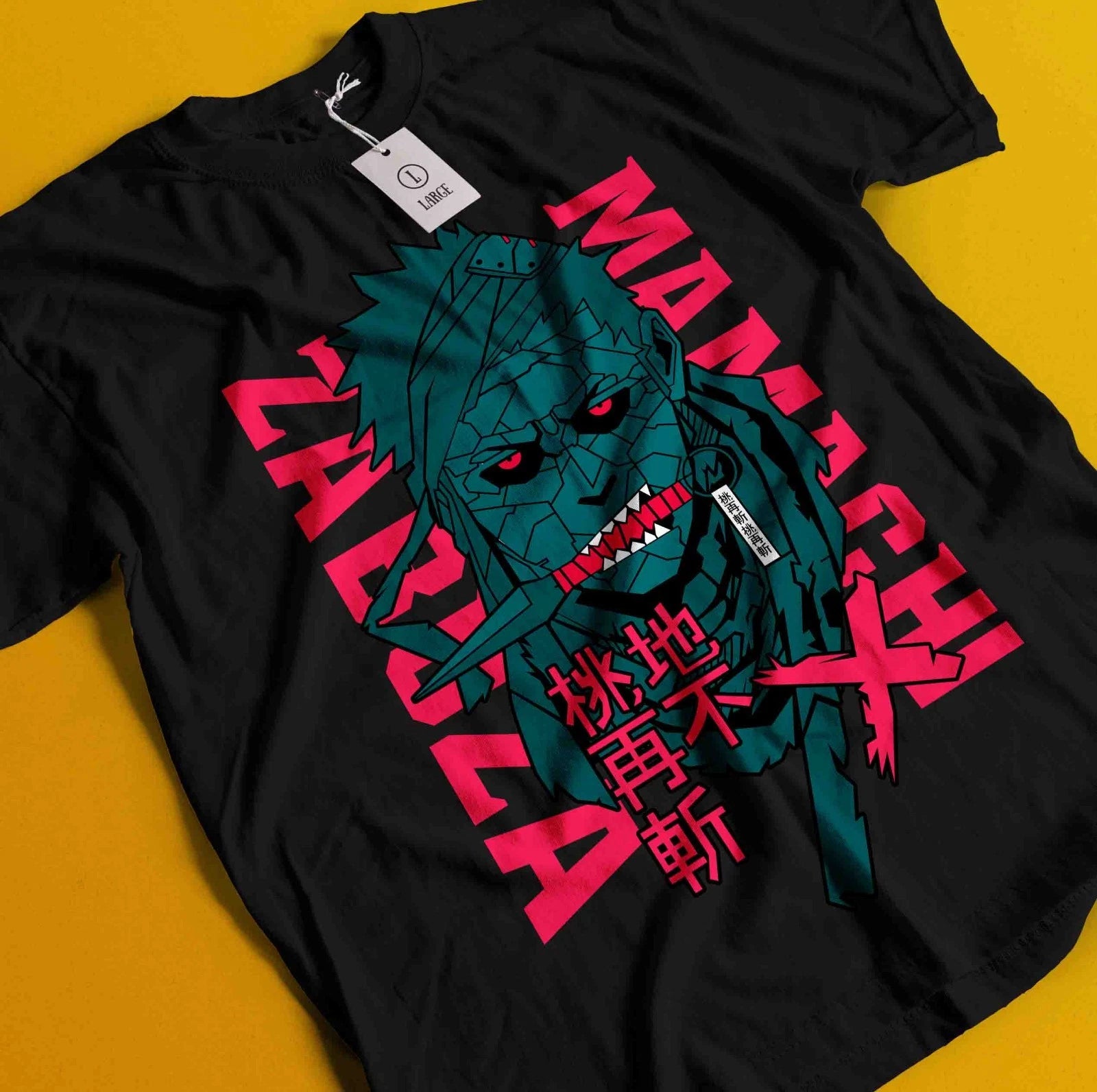 Zabuza Tshirt Itachi T-Shirt Jiraya Shirt Naruto Sasuke Tee Sakura Anime Kakashi
