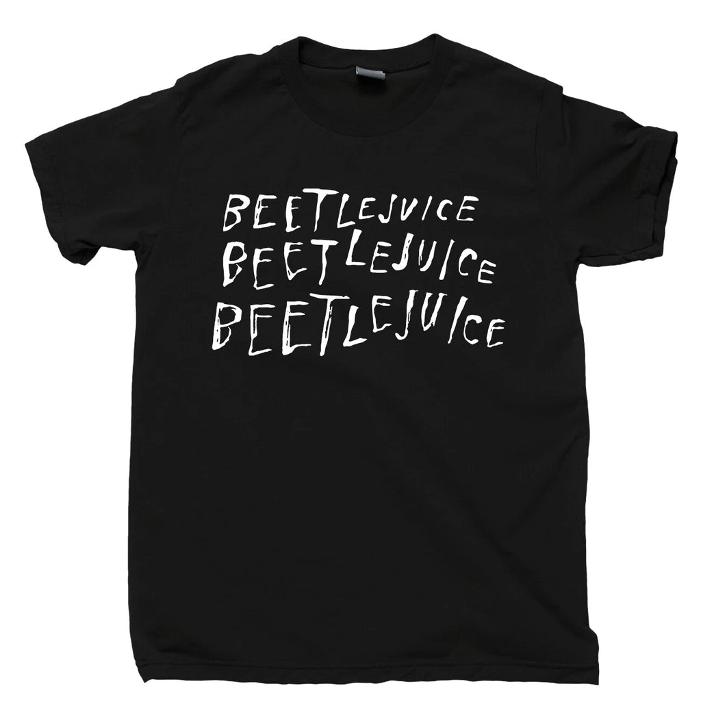 Beetlejuice T Shirt Lydia Deetz Tim Burton Movie Costume Poster DVD Blu Ray Tee
