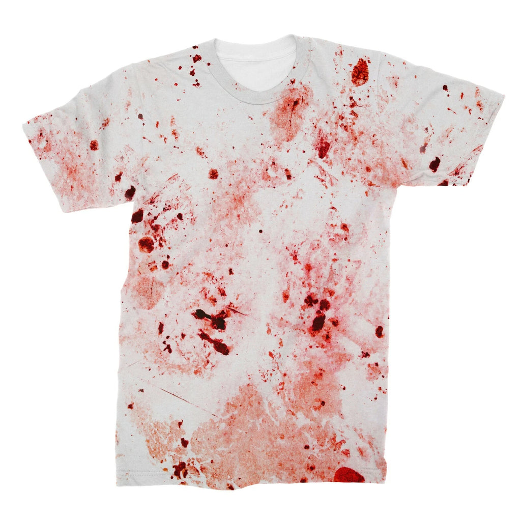 Blood Splatter All Over Print Shirt