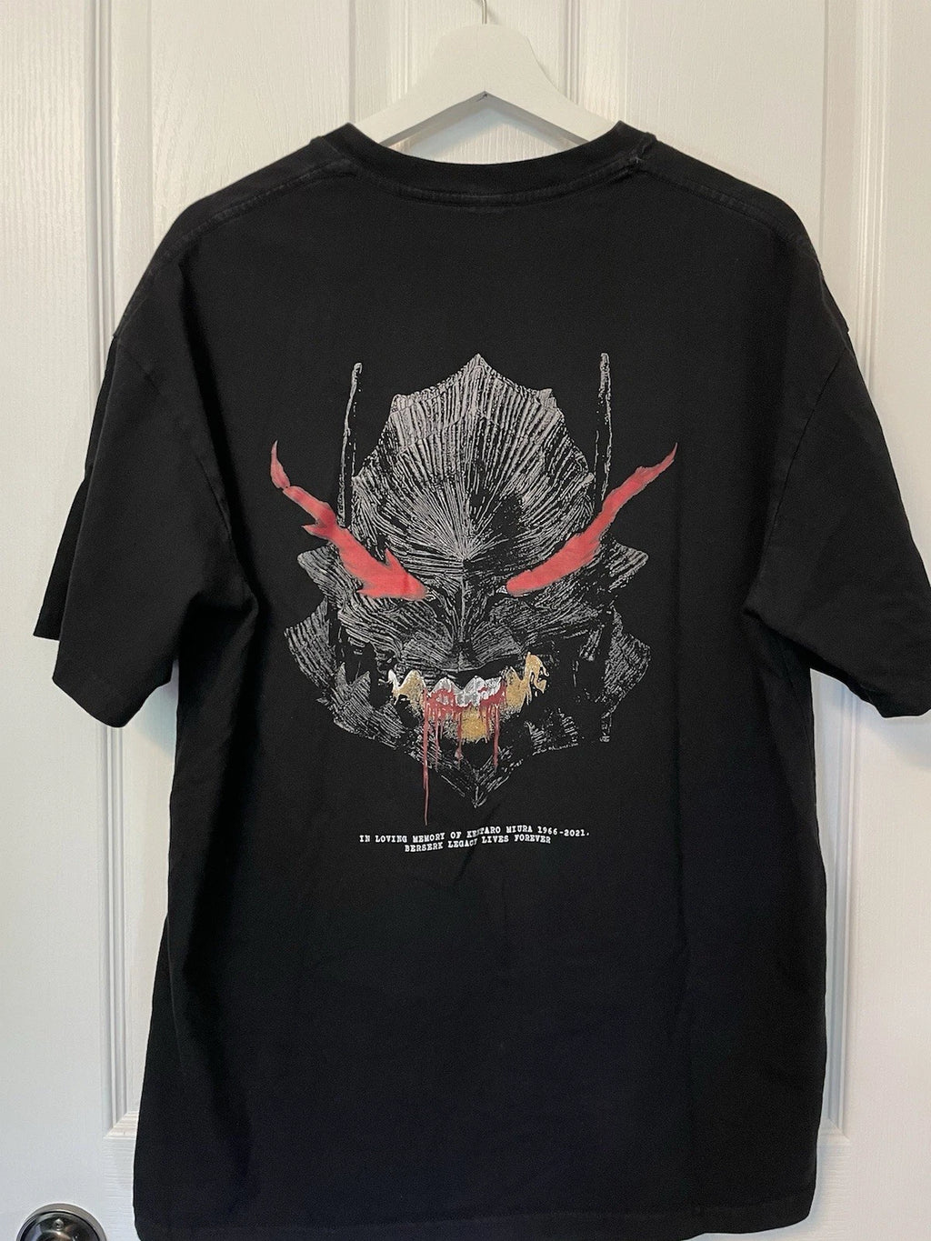 Y2K Guts Berserk 1980s Bootleg Graphic Tee RARE