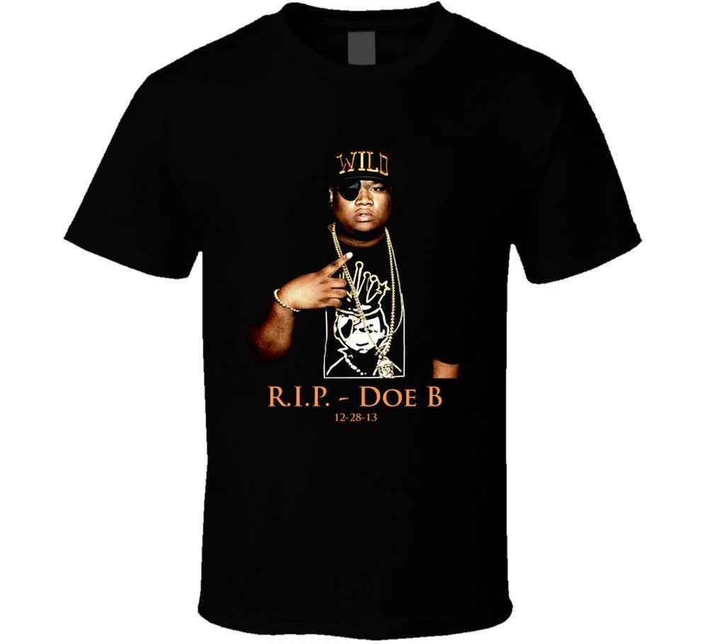Doe B Hustle Gang Tribute Black T Shirt