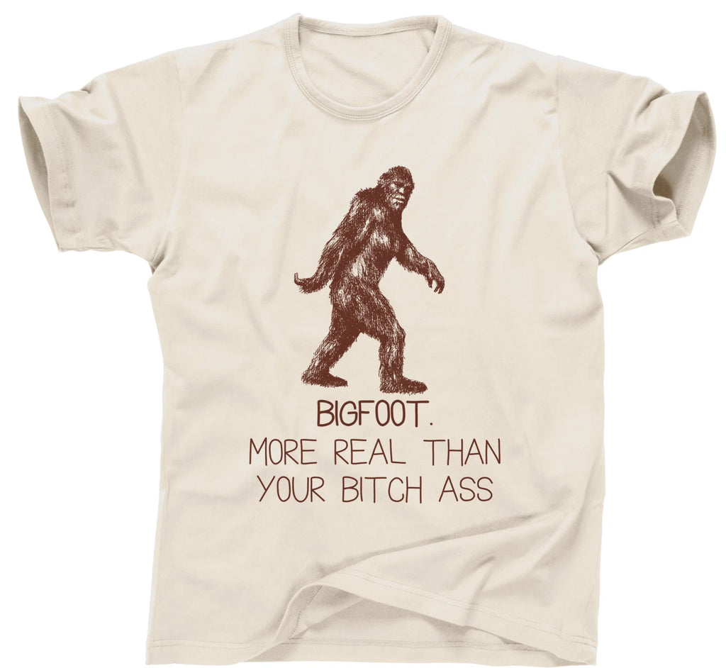 Bigfoot T-Shirt – Retro Sasquatch Campfire Tee for Believers in Real Things