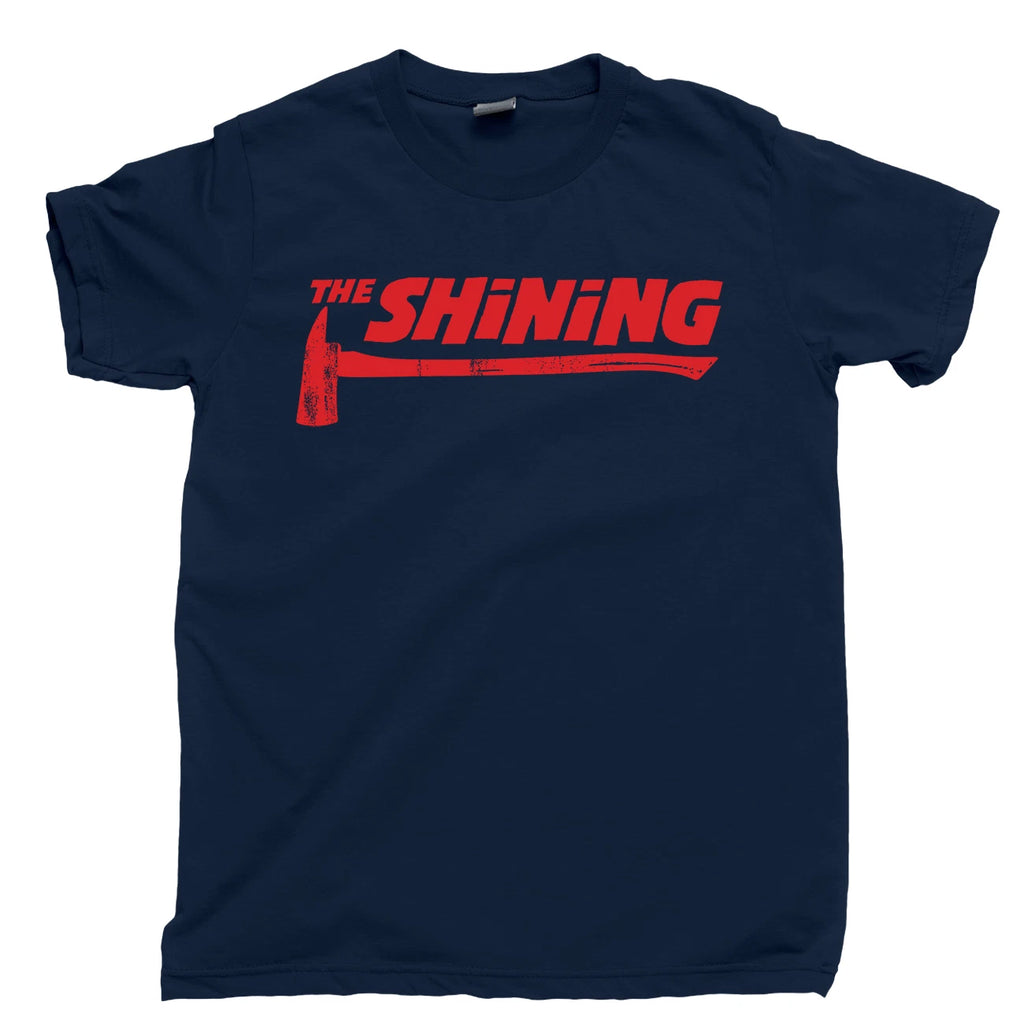 THE SHINING AXE T Shirt Stanley Kubrick Overlook Hotel Redrum Heres Johnny Tee
