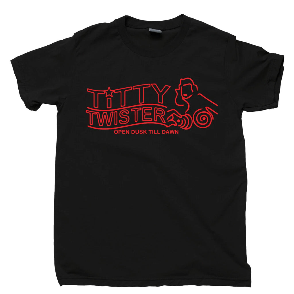 Titty Twister T Shirt Robert Rodriguez Quentin Tarantino Movies DVD Blu Ray Tee