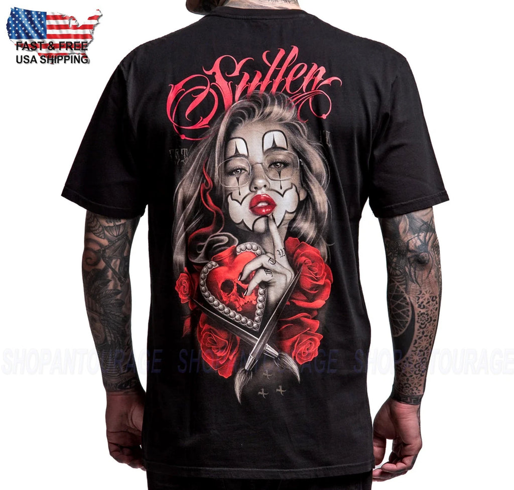Sullen Art Collective Secrets Premium Fit SCM7551 Short Sleeve T-Shirt For Men