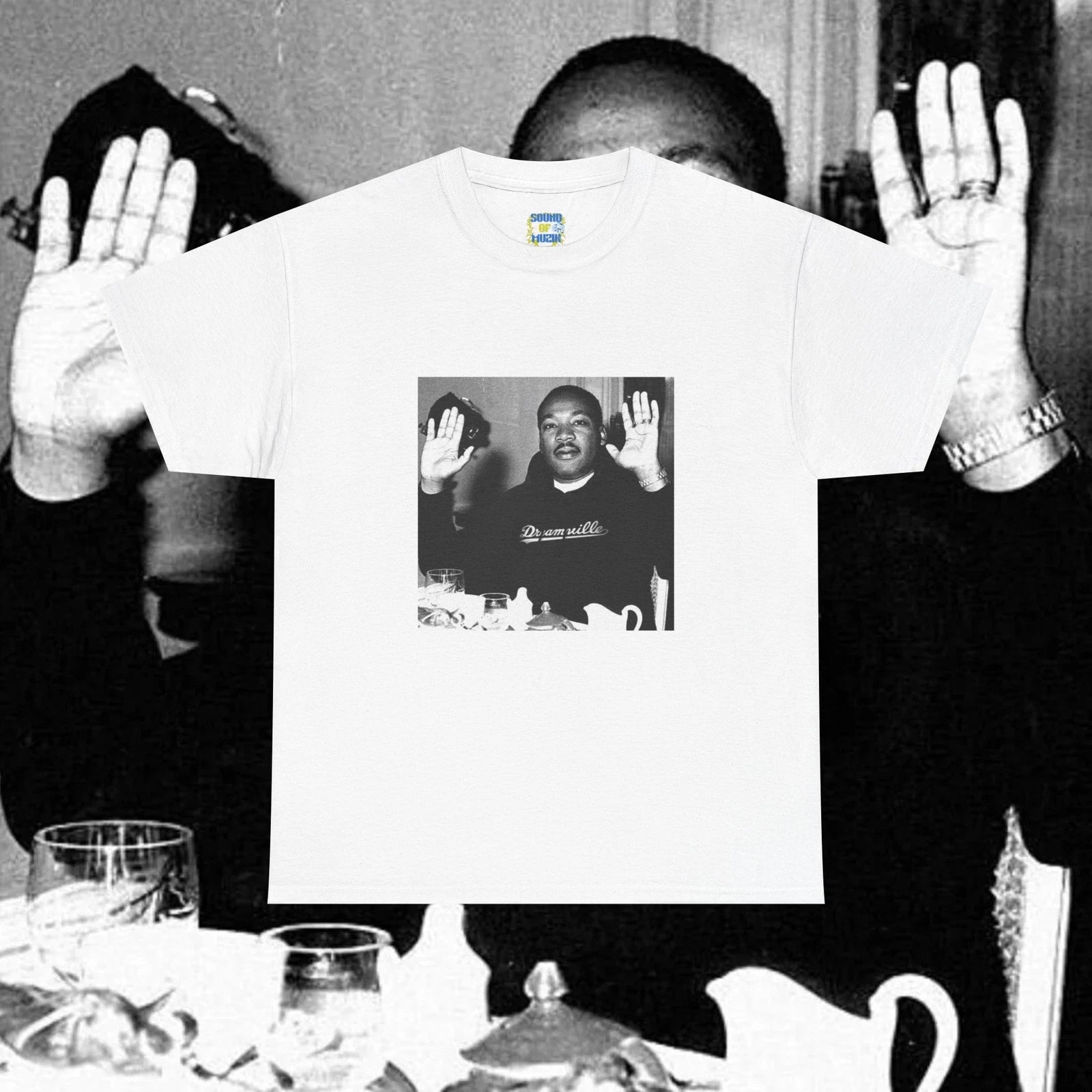 DREAMVILLE J COLE Vintage T-Shirt, MLK Would've been on Dreamville hip hop merch