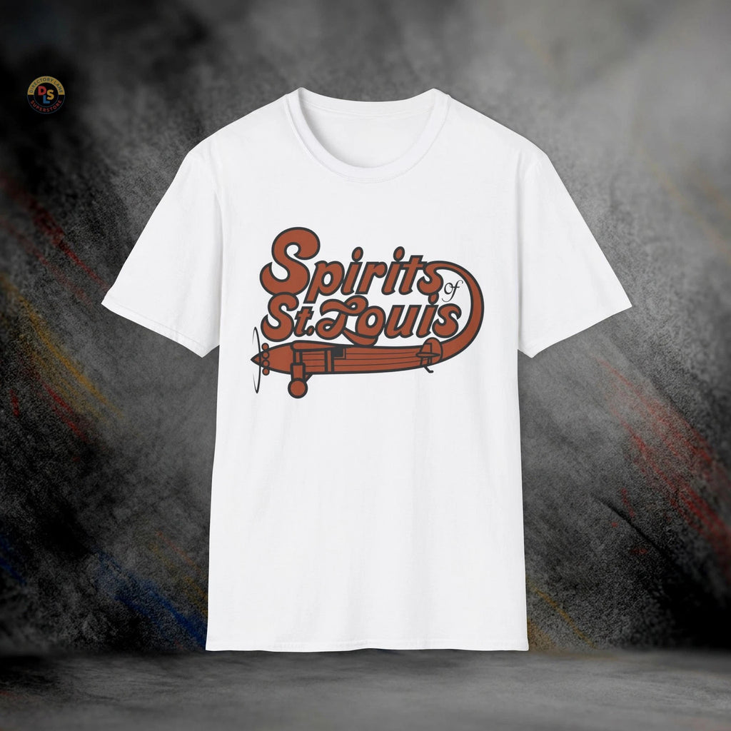 Spirits of St. Louis Defunct Retro Basketball T-Shirt | Softstyle Tee