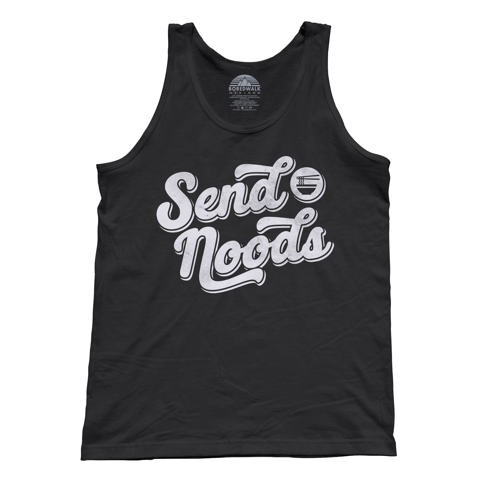 Unisex Send Noods Tank Top - Asian Food Pho Ramen