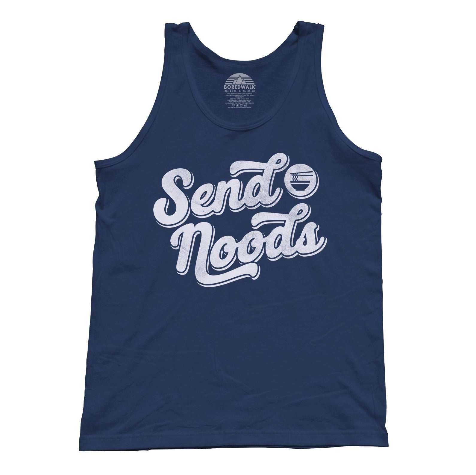 Unisex Send Noods Tank Top - Asian Food Pho Ramen