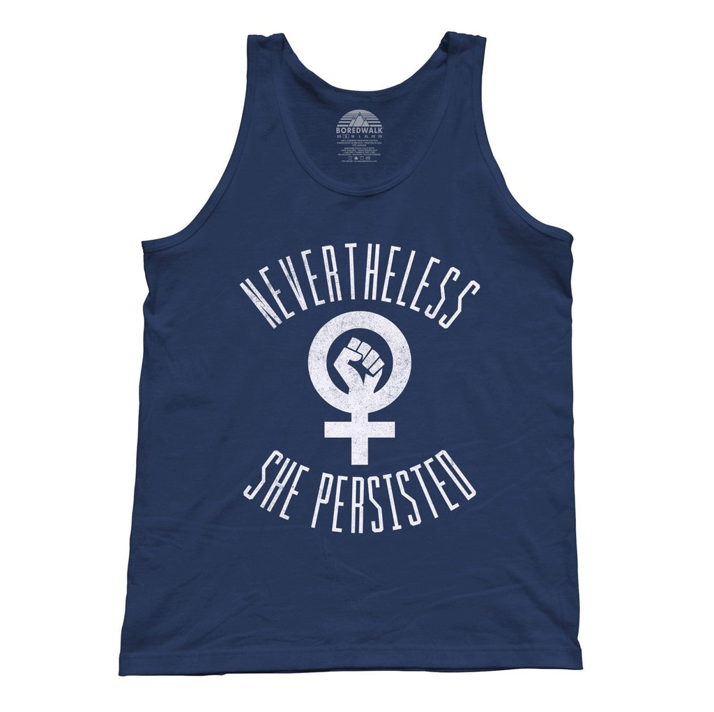Unisex Nevertheless She Persisted Tank Top - Elizabeth Warren