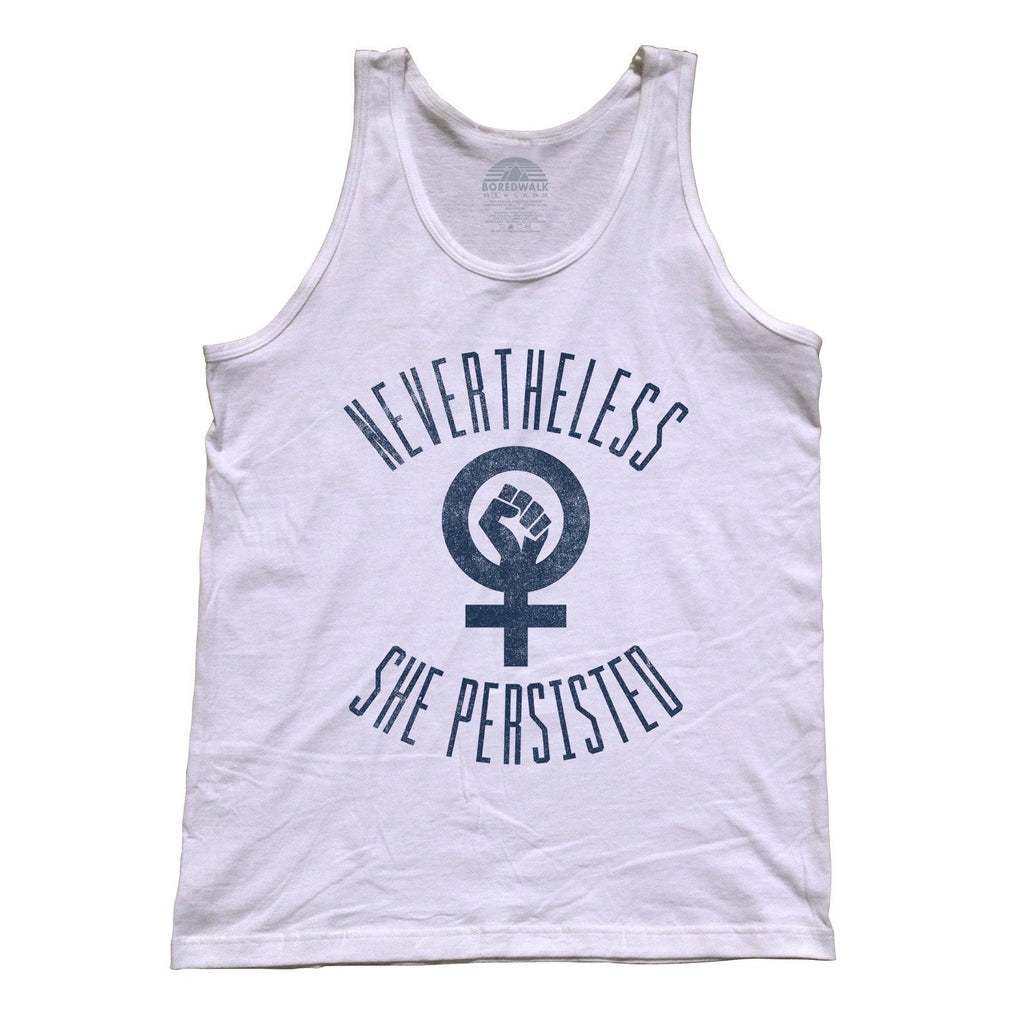 Unisex Nevertheless She Persisted Tank Top - Elizabeth Warren