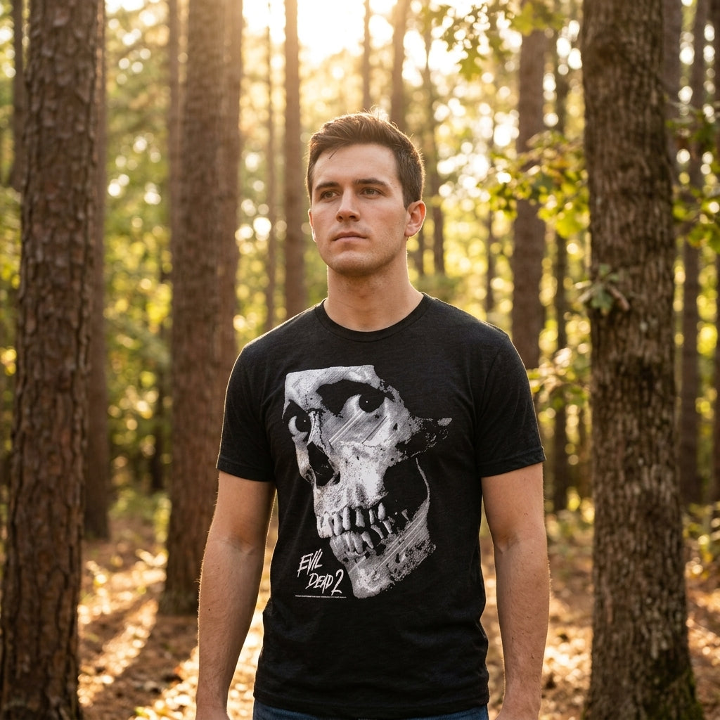 Evil Dead 2 Skull Men's T Shirt