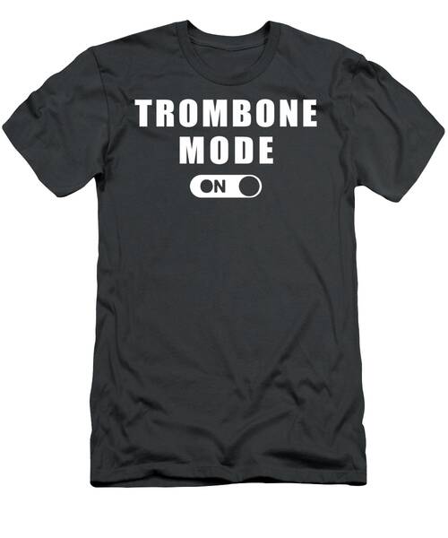 Slide Into Laughter With Trombone Mode Playful Musicthemed Tee For All T-Shirt
