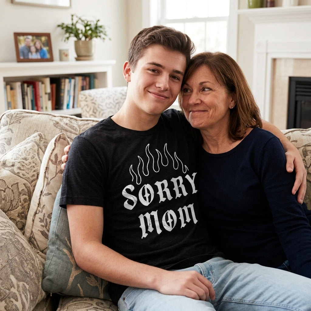Sorry Mom Men's T Shirt