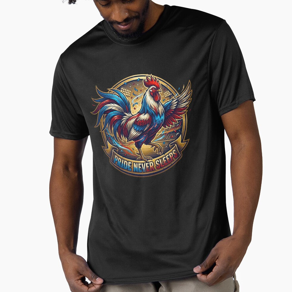 Pride Never Sleeps Rooster Mascot France Football World Cup by MT-Hub | Art for Every Soul