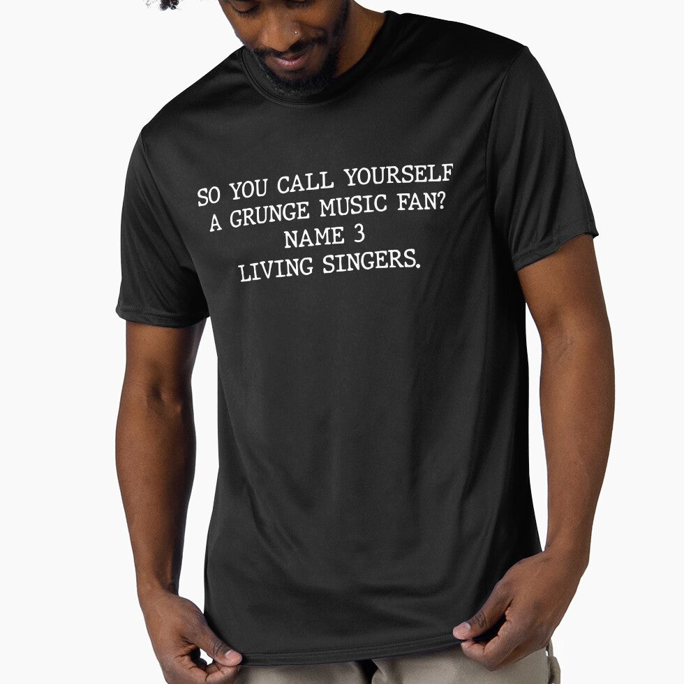 So you call yourself a grunge fan... by The Fonsecastein Shop