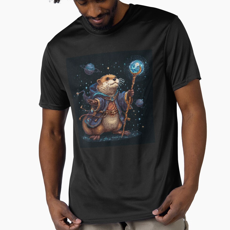 Otter Wizard Pixel Art by Kaos-Bit