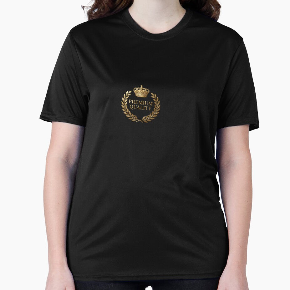 Premium Quality Laurel Crown Gold Badge by BinAlgoPix