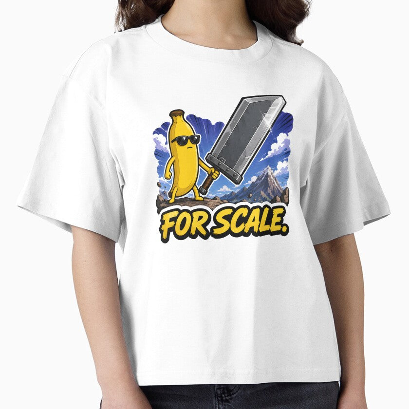For Scale Funny Giant Sword Banana Design by MonkiFlipp