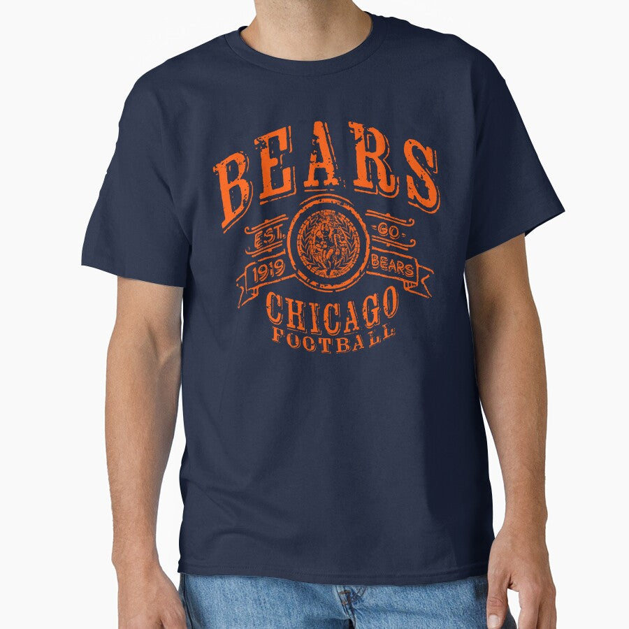 Bears Vintage Football by BrewU