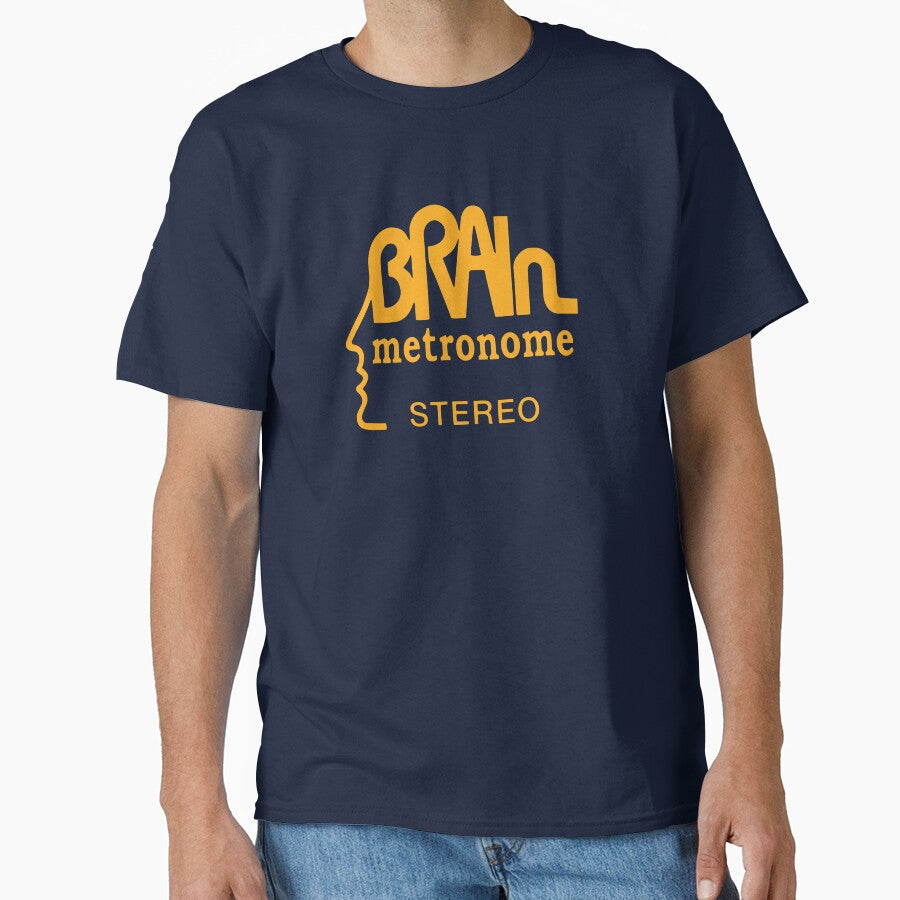Brain Records logo Krautrock orange by analogue_rock