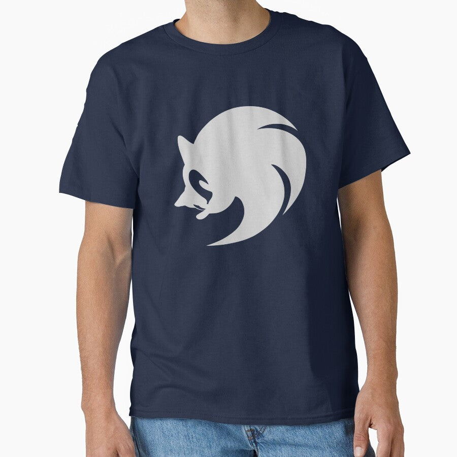 Modern Sonic Icon White by hhoop