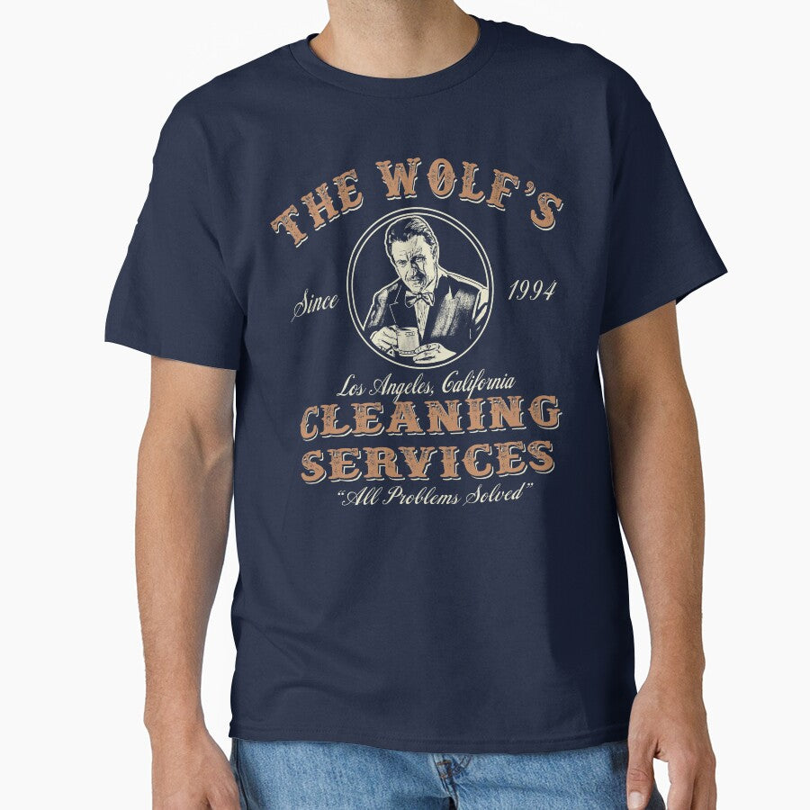 Mr. Wolf Cleaning Services II by Alema Art