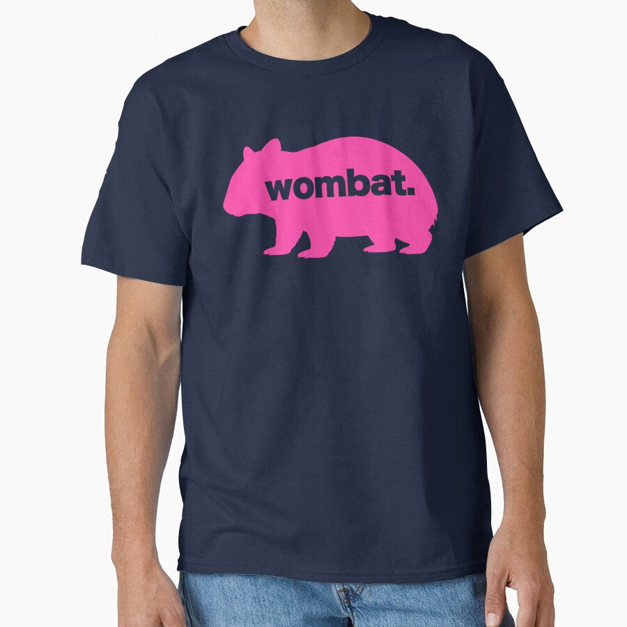 Pink Wombat Silhouette by pUNKnown