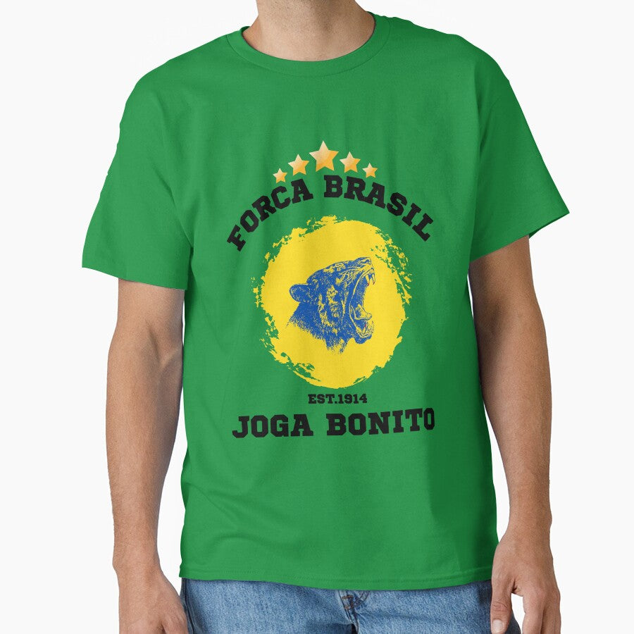 Forca Brasil Jaguar Football Fan Graphic by WildTrace