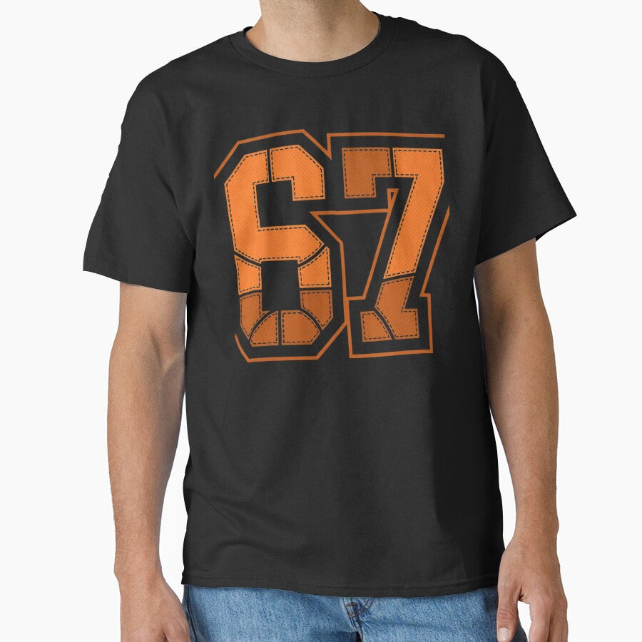 Basketball 67 Six Seven Alpha Slang 6 7 Meme Kids Teachers by GrumpySableye