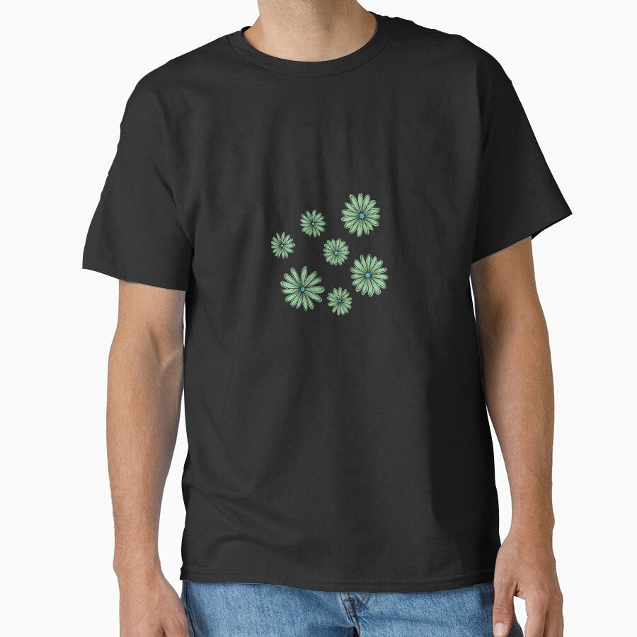 Copy of Y2K electric green daisy flowers sticker- cyberpunk flowers by Aesthetica-1