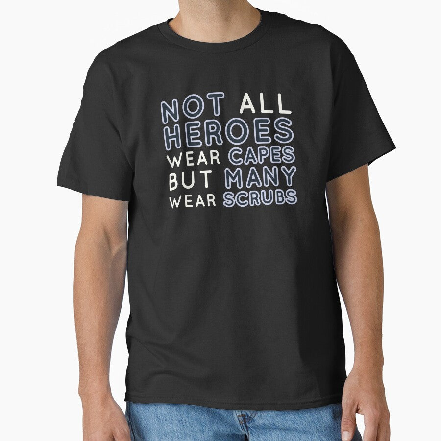 Not all heroes wear capes but many wear scrubs by aboniteblanc
