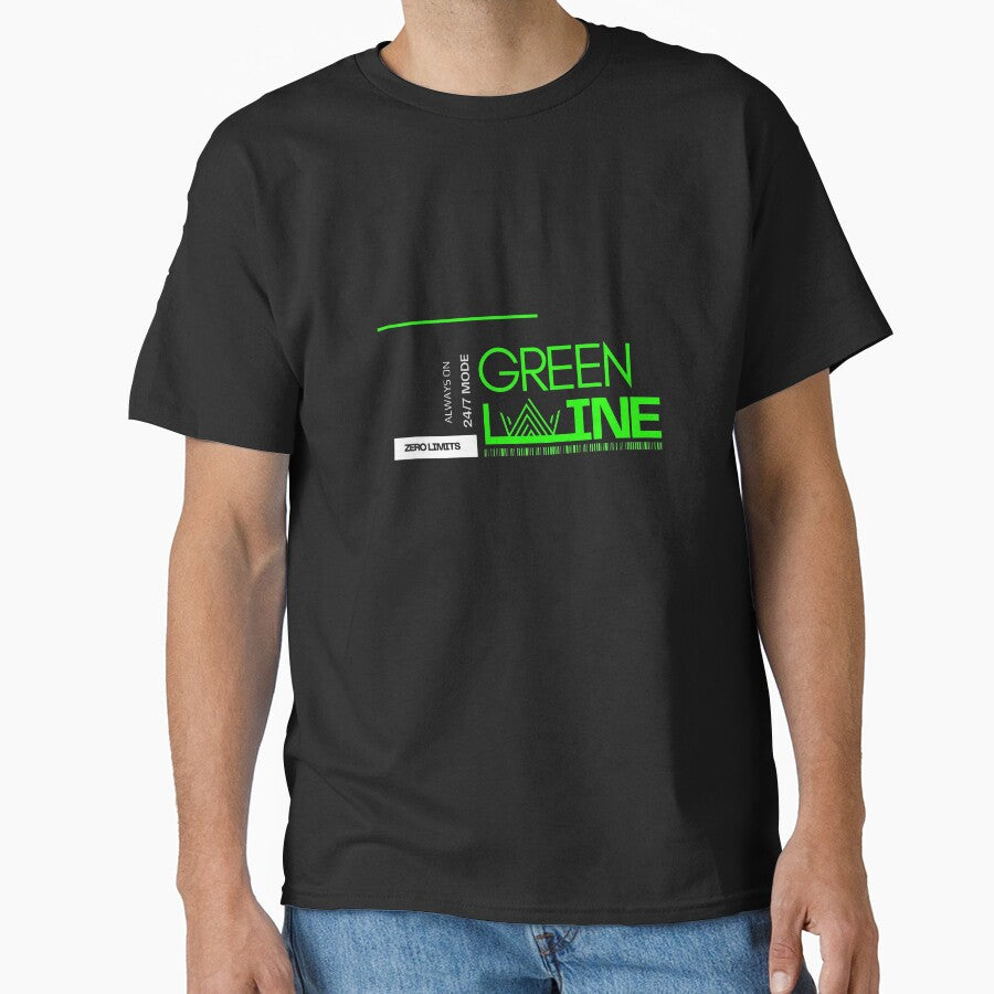 Green line - No limits 24/7 mode Barcode by Ve state official