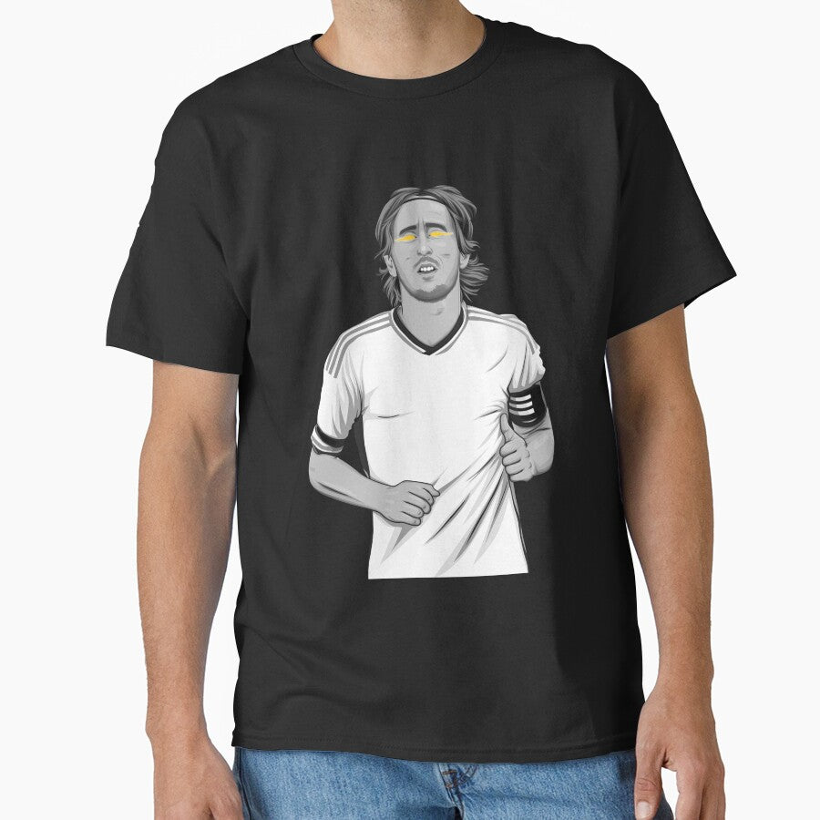 Luka Modric Black and White Version by Aldduardo