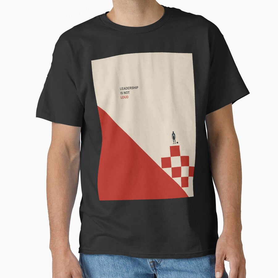 Luka Modrić Leadership Minimalist Football Poster by Studio pod Burom