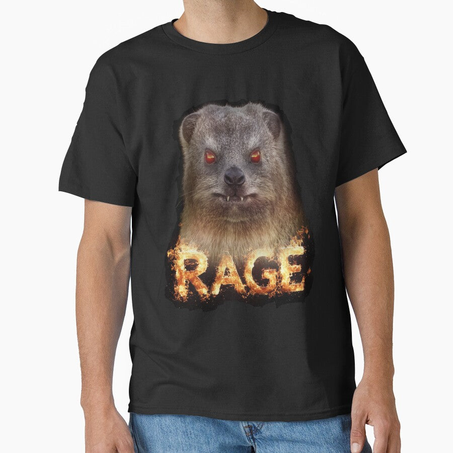Rage Rock Hyrax In Flames by mrhyrax