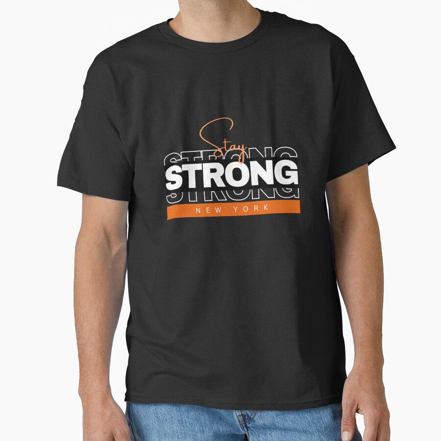 Strong new york T-SHIRT by MonaraStudio