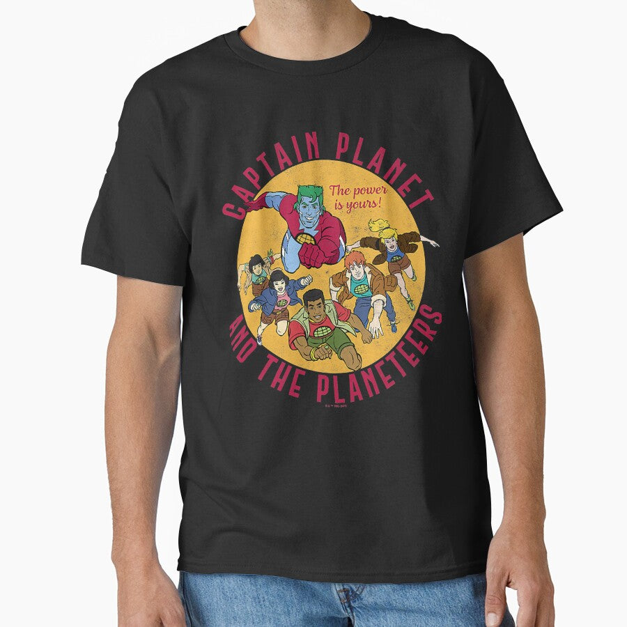 Captain Planet And The Planeteers Retro Logo by JezenbelLuiz